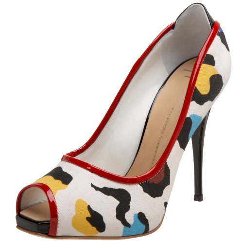 Image of Giuseppe Zanotti Women's E96196 Open Toe Pump