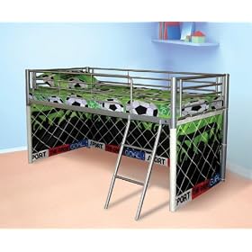 Football Design Mid Sleeper Bunk Bed