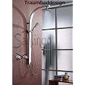 Aluminium Duschpaneel Duschs�ule mit Regendusche von Sanlingo