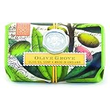 Michel Design Works Over-size Scented Triple-milled Bath Soap Bar, Olive Grove, 7.3-Ounce