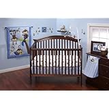Little Bedding by NoJo 3 Little Monkeys 10 Piece Crib Bedding Set, Boy