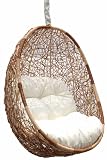 Belina - Nature Wicker Porch Swing Chair - Great Hammocks - Model - DL0013-TW
