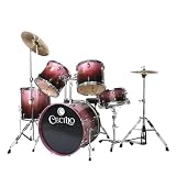 Cecilio 2Sereis DS - 280BP High - Grade 5 - Piece Purple Drum Set with Cymbals and Seat - B0023B5E6O