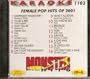 Monster #1103 Karaoke CDG FEMALE POP HITS of 2001