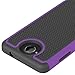Lumia 650 Case, OEAGO Microsoft Lumia 650 Case Cover Accessories - Shock-Absorption Dual Layer Defender Protective Case Cover For Microsoft Lumia 650 - Purple