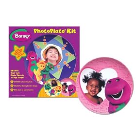 Barney Photo Plate Kit by Barney