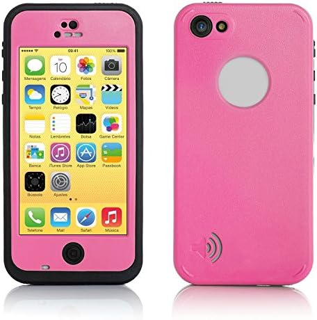Brand New Waterproof Dirtproof Shockproof iphone 5c Cover Case-Pink