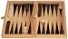 weiblespiele 03761 - Backgammon Kassette aus Buche, 19 x 12 cm