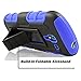 Galaxy Exhibit Case, Starshop(TM) Samsung Galaxy Exhibit T599 Hybrid Full Protection High Impact Dual Layer Holster Case with Kickstand and Locking Belt Swivel Clip Blue