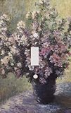 Claude Monet Vase of Flowers Decorative Switchplate Cover