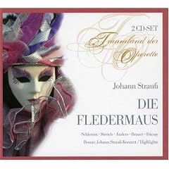 Johann Strau�: Die Fledermaus (Operette) (Gesamtaufnahme) (2 CD)