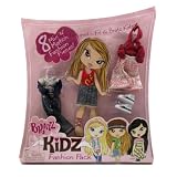 Bratz Kidz Fashion Pack 8 Mix 'N Match Fashion Pieces Outfits for Doll Includes Jeans, Hoody Shoes