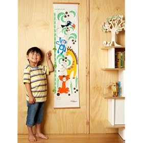 Cocoon Couture Jungleland Critters Height Chart - cotton & linen