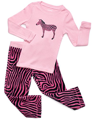 Fleece & Cotton 2 Piece Pajama Zebra 5 Years