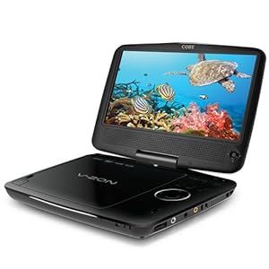 Coby TFDVD9109 9-Inch Widescreen TFT Portable DVD/CD/MP3 Player (Black)