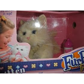 Furreal Kitten Cat Friends with Bottle by 