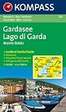 Lago di Garda, Monte Baldo: Carta escursionistica, cicloturistica, nautica. Wander-, Bike- und Seekarte. GPS-genau. 1:50.000 title=