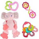 Bright Starts Way To Play Bundle Toy Set, Pretty In Pink