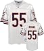 Lance Briggs Jersey: Reebok White Replica #55 Chicago Bears Jersey - Medium