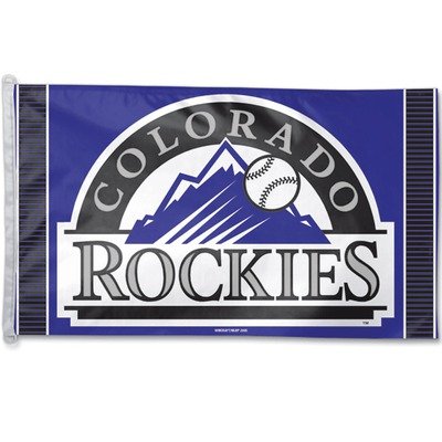 MLB Colorado Rockies 3-by-5 foot Flag