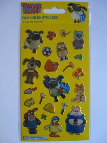 Timmy Time - Fun Foiled Stickers (Reusable)