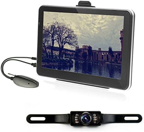 ANLENG 7" 4GB Car GPS Navigation + Wireless Rear View Camera + Free Global Maps Support