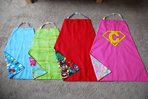 the Meticulous Whim Personalized Superhero Cape for Kids and Toddlers