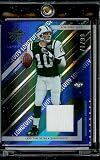 2004 Leaf Rookies & Stars Longevity Chad Pennington Blue Jersey 71/99 New York Jets Football Card - Mint Condition - Shipped In Protective Display Case