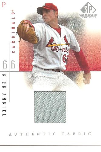 Rick Ankiel 2001 SP Game Used Edition Authentic Fabric Jersey Card RA