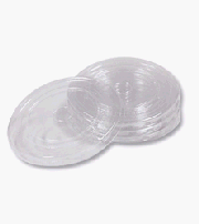 Flat Lids (PET) for 9, 12 oz Karat cups (92mm) by Boba Tea Direct
