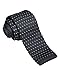 H2H Mens Casual Basic Designed Knit Neck Tie