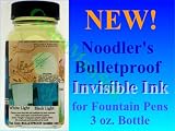 Noodlers Bulletproof Blue Ghost Invisible Fountain Pen Ink