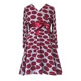 Rare Editions Girls 4-6X GRAY RED DOT Special Occasion Wedding Flower Girl Holiday Party Dress