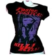 Mosquitohead Women's 'FASTER PUSSYCAT' FRONT PRINT T-SHIRT