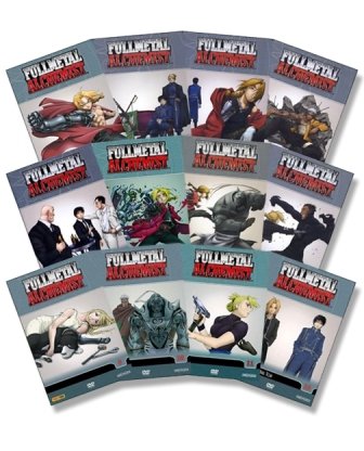 Fullmetal Alchemist - Vol. 01 bis 12 Movie 13er DVD-Set - Deutsch Fullmetal Alchemist - Vol. 01 bis 12 Movie 13er DVD-Set - Deutsch