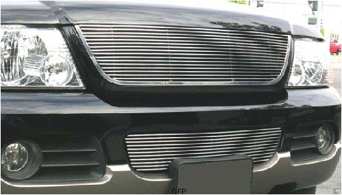 T-Rex | 20656 | 2003 - 2004 | Ford Explorer | Billet Grille Insert - With Lower Billet Molding - Replaces Factory Grille - Ez Install (16 Bars)