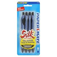 Papermate Silk Writer Ball Point Pen (pack of 4)