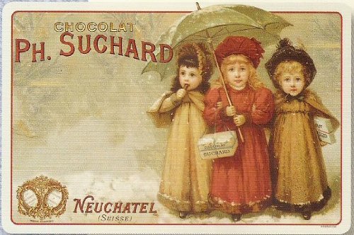 SET DE TABLE CHOCOLAT SUCHARD NEUCHATEL SUISSE SET DE TABLE CHOCOLAT SUCHARD NEUCHATEL SUISSE