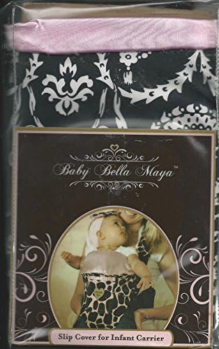 Baby Bella Maya Fronter Pack Carrier Cover - Black Damask