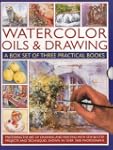 Watercolor Oils & Drawing Box Set: Ma...
