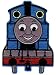 Thomas The Tank Engine Train Patch - Thomas Tank Face