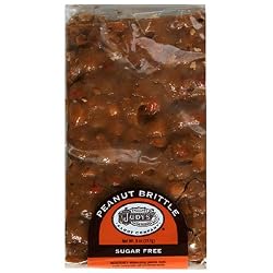 Judy's Candy Company Sugar Free Peanut Brittle, 8-Ounce Packages (Pack of 4)