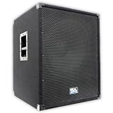 Seismic Audio - Aftershock-18 - Powered PA 18" Subwoofer Speaker Cabinet
