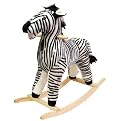 Trademark Zebra Plush Rocking Animal