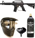Paintball US Army Alpha Black Tactical Tippmann Gun Set