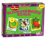 Hands-On Learning: Season and Holiday Stencils (Scholastic Hands-On Learning)