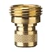 Nelson Brass Hose Quick Connectors, Male, 2-Pack #50335