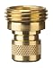 LR Nelson Brass Hose Quick Connectors, Male, 2-Pack #50335