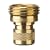 Nelson Brass Hose Quick Connectors, Male, 2-Pack #50335