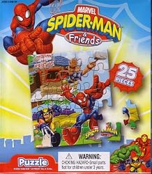 Marvel Spiderman and Friends Puzzle 25 Pieces
